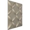 Ekena Millwork 19 5/8in. W x 19 5/8in. H Wallflower EnduraWall Decorative 3D Wall Panel Covers 2.67 Sq. Ft. WP20X20WACSV - alternate 3